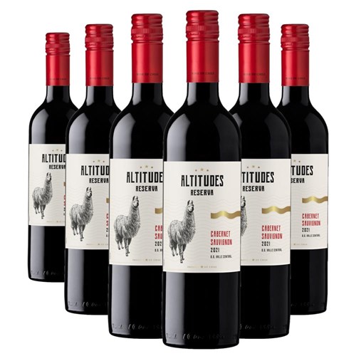 Case of 6 Altitudes Reserva Cabernet Sauvignon 75cl Red Wine